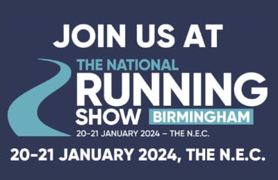 Mann Broadbent at The National Running Show